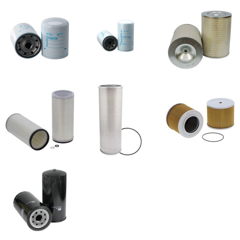 Filter Kit For Hitachi EX 370H-5 Filter Service Kit with Isuzu B-6SD1T Engine