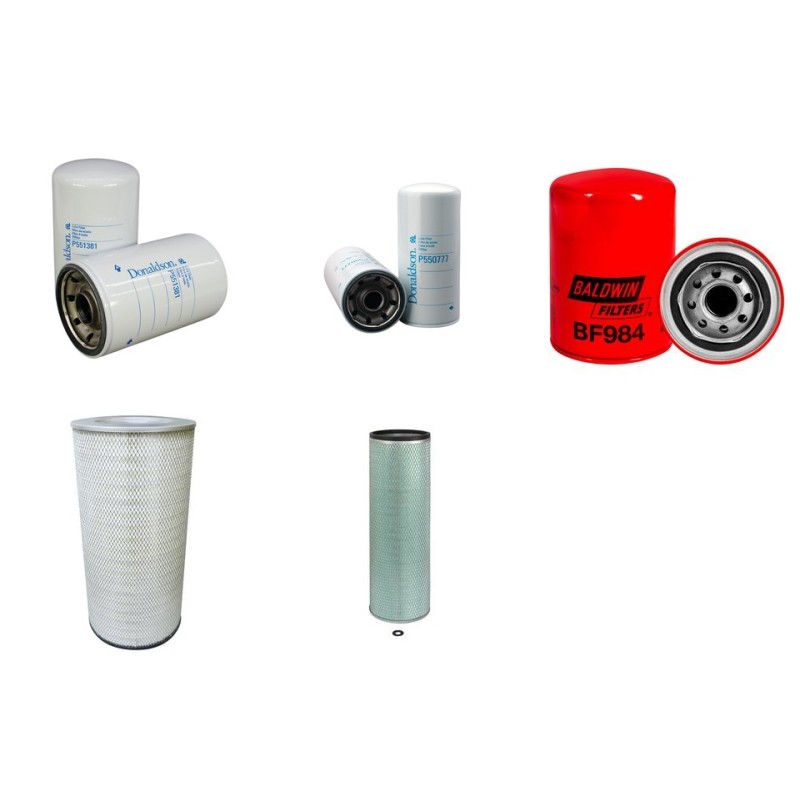 Filter Kit For Hitachi EX 1200-5C Filter Service Kit with Mitsubishi S6R-Y1TAA1 Engine