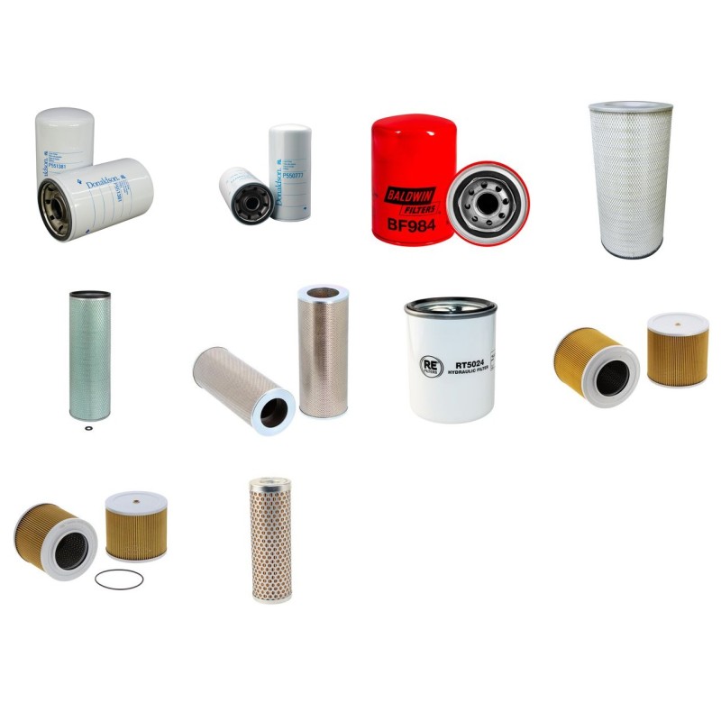Filter Kit For Hitachi EX 1200-5C Filter Service Kit with Mitsubishi S6R-Y1TAA1 Engine
