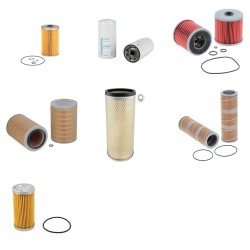 Hitachi KH230-3 Filter Service Kit with HINO EM 100 Engine