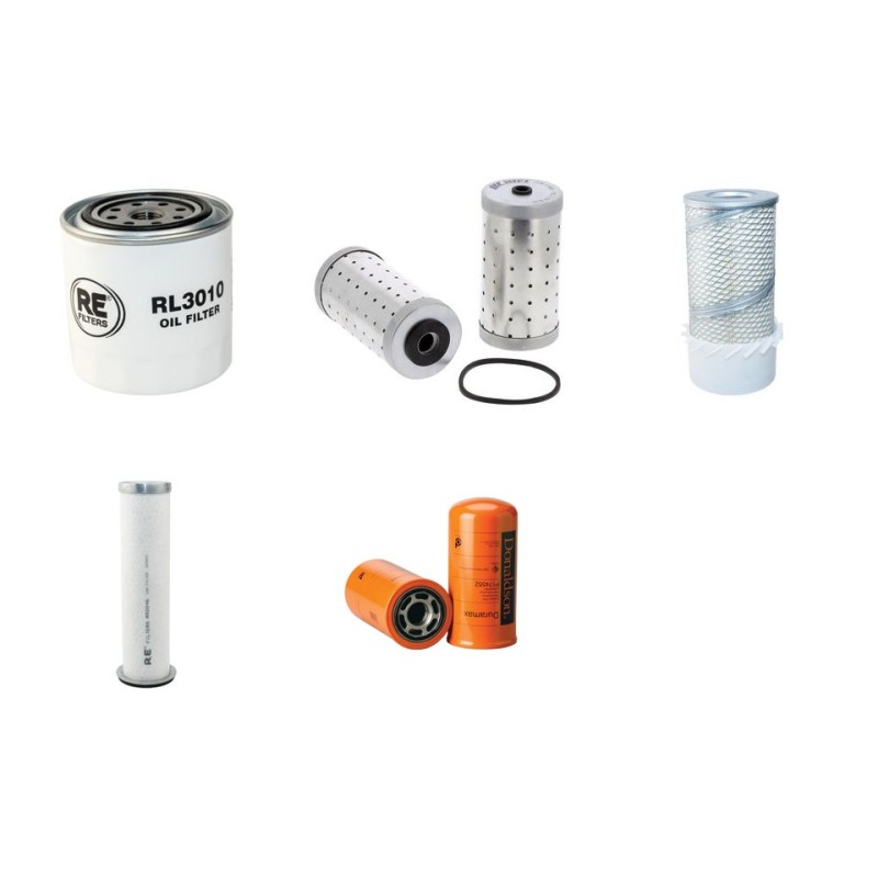 Filter Kit For Hitachi SL 35B Filter Service Kit with NH 843 Engine