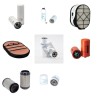 Filter kit for Case 921 E T3 with Cummins Engine  YR 2009- TIER III