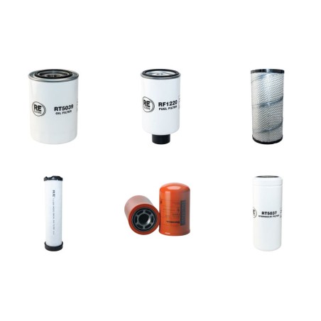 Filter kit for Case Poclain 95 XT with Case 4Bt Engine
