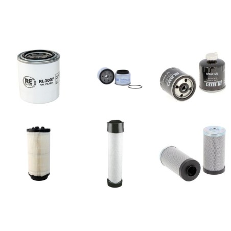 HAMM HD 8 VV Filter Service Kit w/Kubota D 1005-E3B Eng.