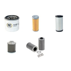 Case (Poclain) CX18B Filter Service Kit with Yanmar 3TNE74