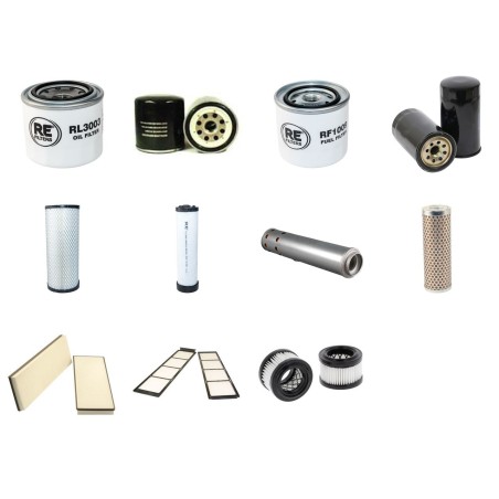Filter Kit For Hitachi ZX80 Filter Service Kit with Isuzu Engine 2004-