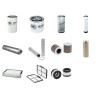 Filter Kit For Hitachi ZX110 Filter Service Kit to Serial Number 148 with Isuzu A-4JG1 Engine