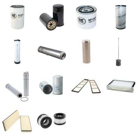 Filter Kit For Hitachi ZX 135US Filter Service Kit with Isuzu CC-4BG1TC Engine