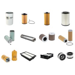 Hitachi ZX145W-3 Filter Service Kit with Isuzu AI-4HK1X