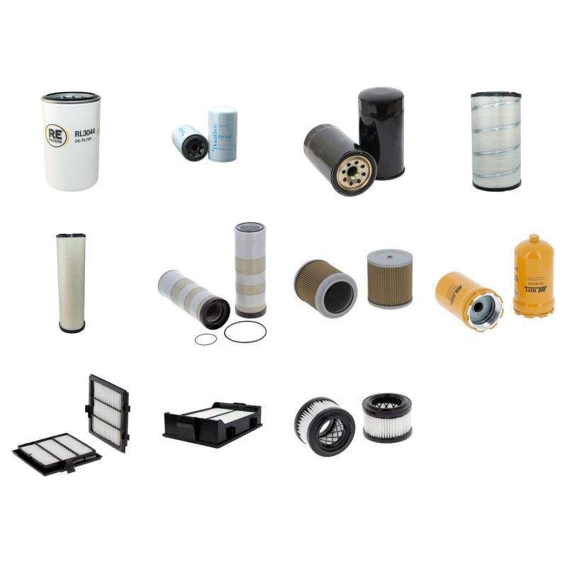 Filter Kit For Hitachi ZX 330-5G Filter Service Kit with Isuzu 6Hk1-Xqa Engine