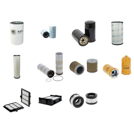 Filter Kit For Hitachi ZX 330-5G Filter Service Kit with Isuzu 6Hk1-Xqa Engine