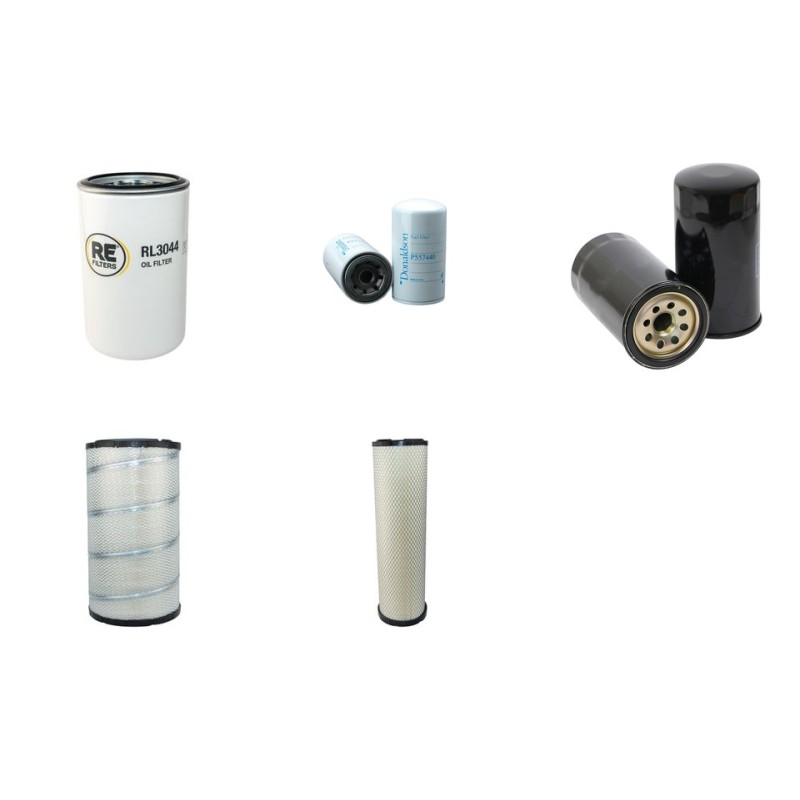 Filter Kit For Hitachi ZX 330-5G Filter Service Kit Air Oil Fuel Filters with Isuzu 6HK1-XQA Engine