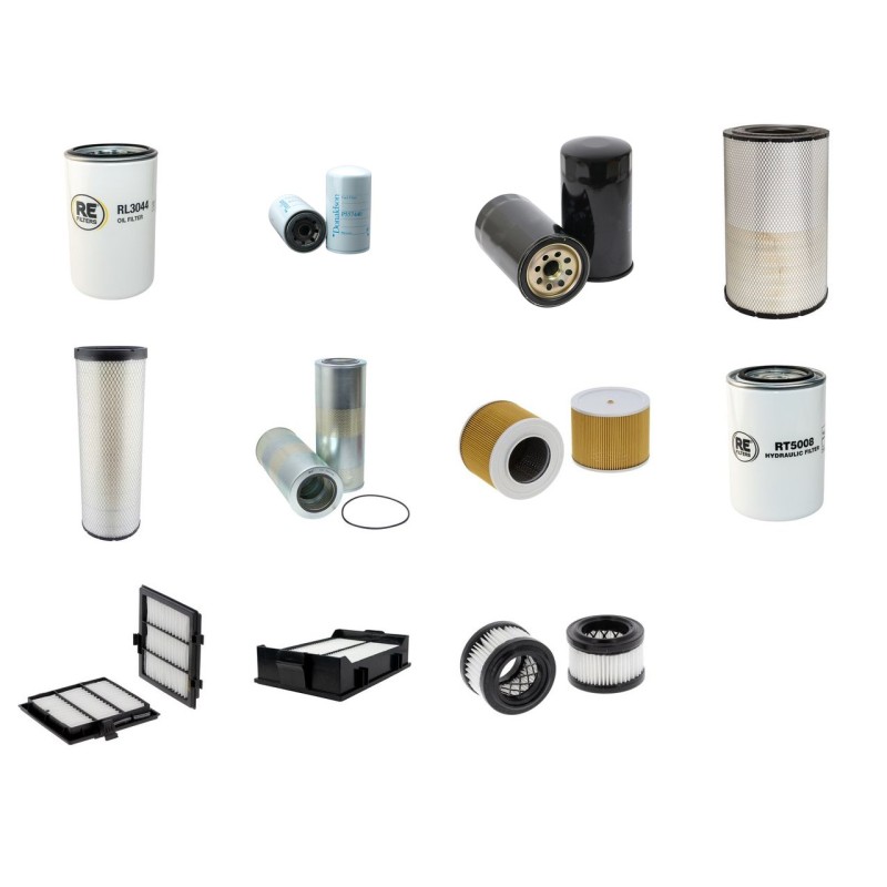 Filter Kit For Hitachi ZX 470-5G Filter Service Kit with Isuzu 6WG1-TQA Engine