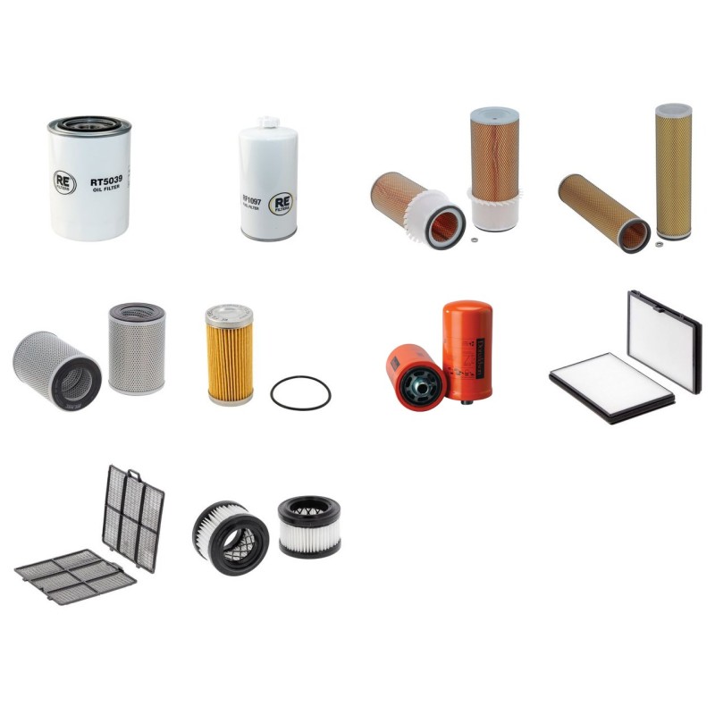 Filter Kit for Hyundai HL730-7 with Cummins B3.9C Engine YR 2005 - 2007