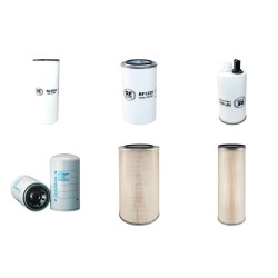 Filter Kit for Hyundai HL770-7A with Cummins QSL9 Engine YR 2007-