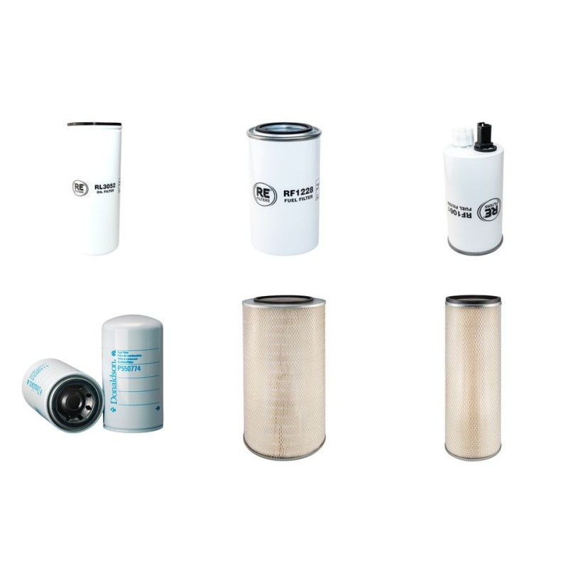 Filter Kit for Hyundai HL770-7A with Cummins QSL9 Engine YR 2007-