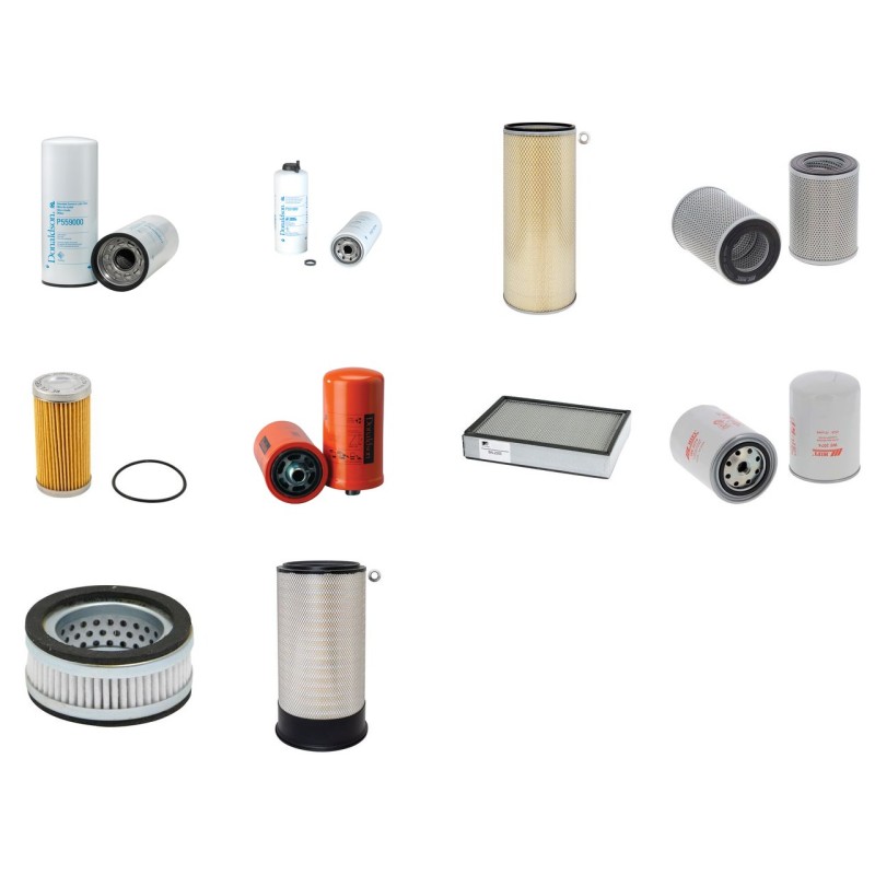 Filter Kit for Hyundai HL780-3A with Cummins M11 TIER2 Engine YR -2006