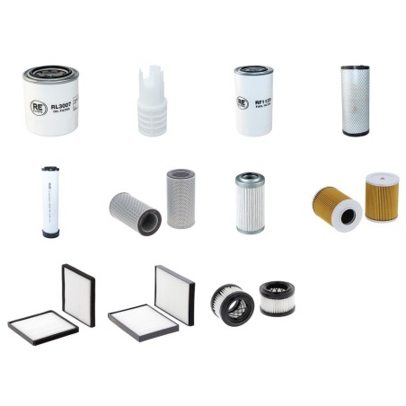 Filter Kit for Hyundai Robex 60CR-9 with Yanmar 4TNV98 Engine