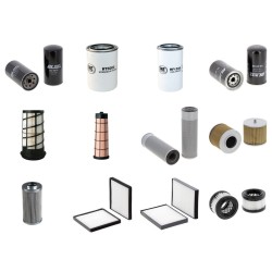 Hyundai R145CR-9 Filter Service Kit with Mitsubishi