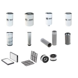 Hyundai R210NLC-9 Filter Service Kit with Cummins Engine