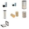 Filter kit for Case CX 460 with Isuzu Engine