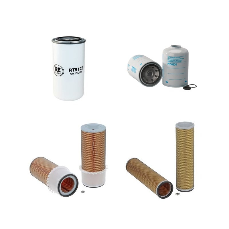 Filter Kit for Hyundai R290LC-7Tier2 Air Oil Fuel Filters with Cummins Engine Engine