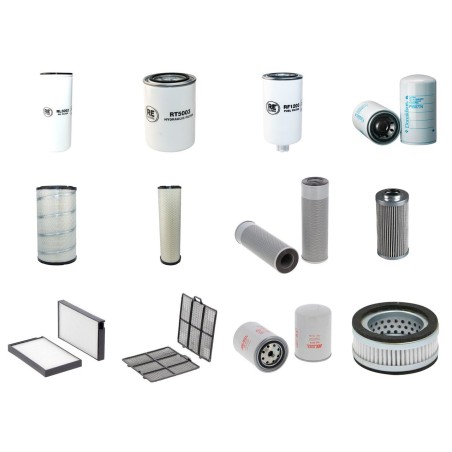 Filter Kit for Hyundai R320LC-9 with Cummins Qsc8.3 Engine