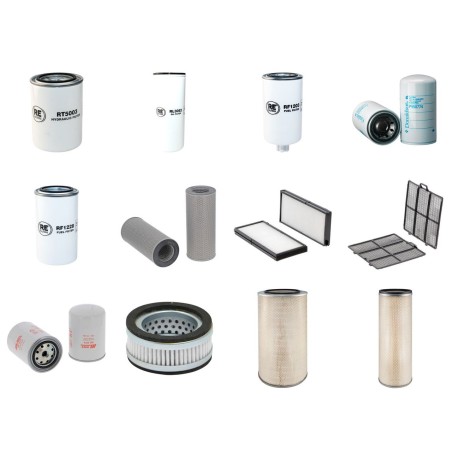 Filter Kit for Hyundai R360LC-7A with Cummins Qsl9-C280 Engine