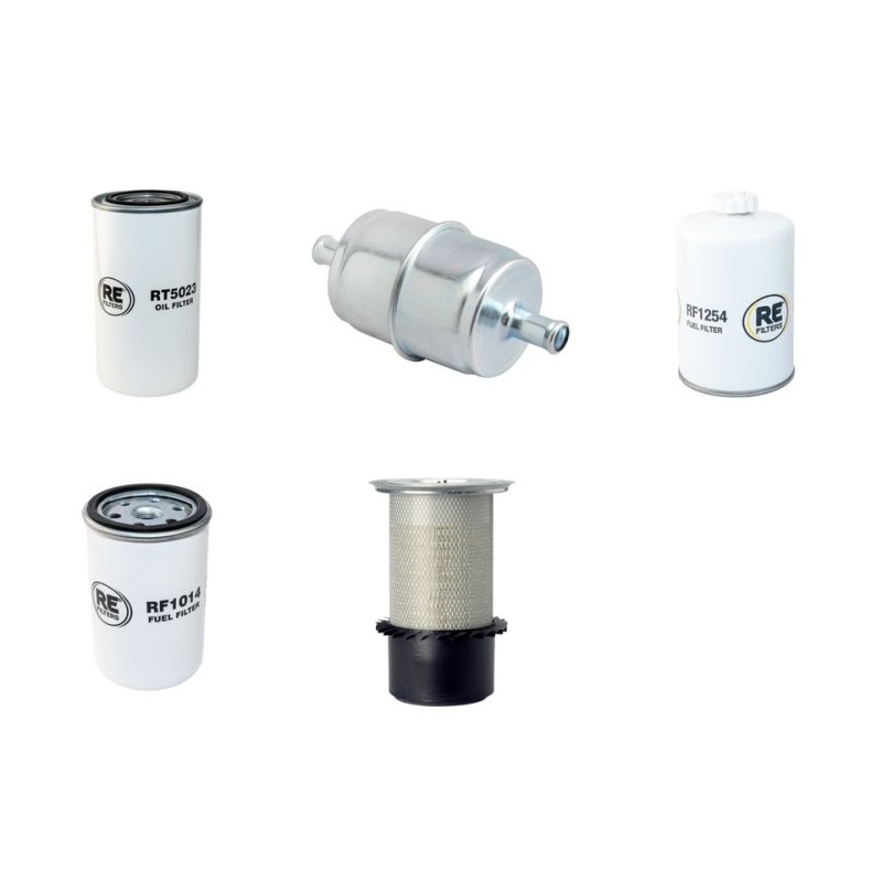 Filter kit for Case VIBROMAX 1805 with Cummins 6BT5.9 Engine