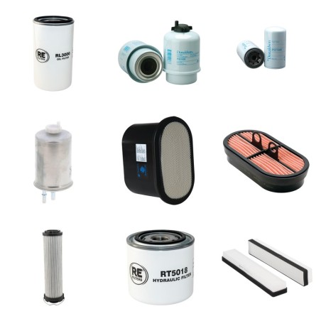 Filter Kit for JCB 3CX JCB 444 Non-Turbo Engine 2005- Filter Kit