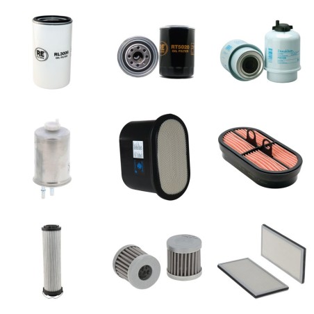 Filter Kit for JCB 3CX with JCB444 Turbo Diesel Engine