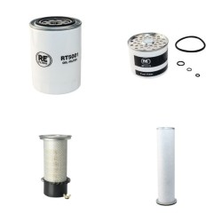 JCB 416 Filter Service Kit with Perkins Engine Air, Oil,