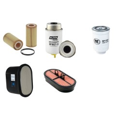 Filter Kit for JCB 406 Air Oil Fuel Filters with JCB MADE BY Kohler Engine Year 2014-