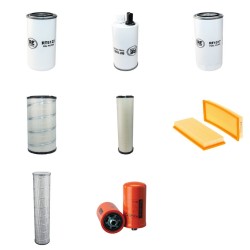 JCB 434S Filter Service Kit with Cummins Qsb 6.7 Engine