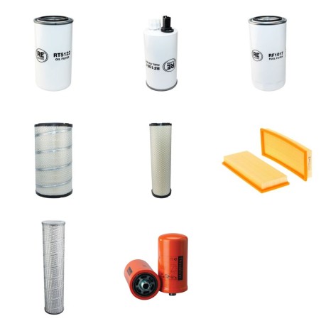 Filter Kit for JCB 434S with Cummins Qsb 6.7 Engine 2006-