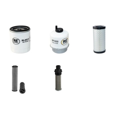 JCB 8018 Filter Service Kit w/Perkins 403C11 Eng.