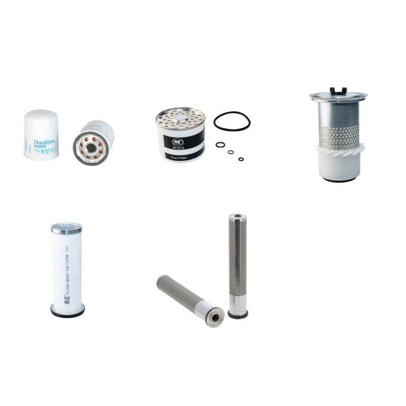 Filter Kit for JCB 803 with Perkins 103/5 Engine Year 98- 79mm