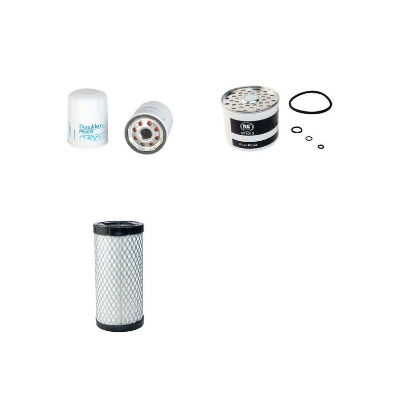 Filter Kit for JCB 8018 Air Oil Fuel Filters with Perkins 103.10 Engine Year 2000-