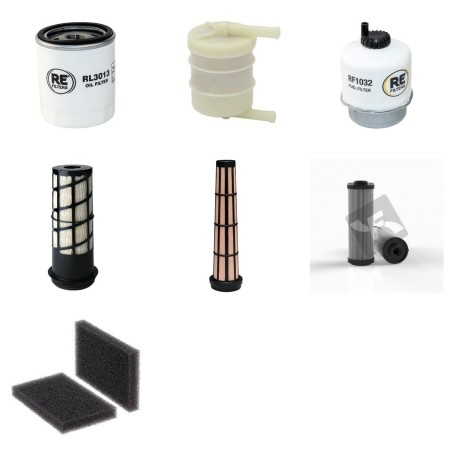 Filter Kit for JCB 8030(ZTS) with Perkins 403D-15 Tier 3 Engine