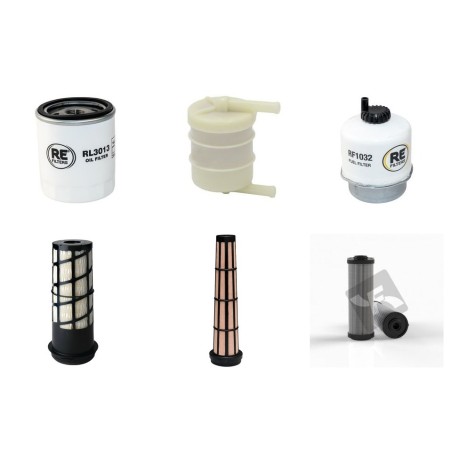 JCB 8026 Filter Service Kit w/Perkins 403D-15 Eng.