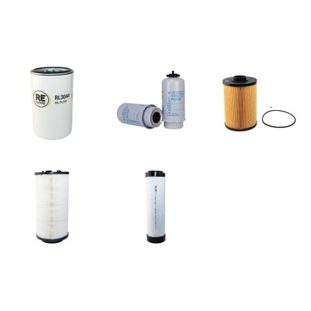 Filter Kit for JCB JZ235, JZ255 - Air, Oil, Fuel Filters