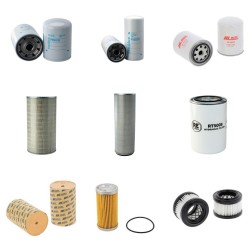 JCB JS300LC Filter Service Kit with Isuzu 6SDIT PB-01 Engine