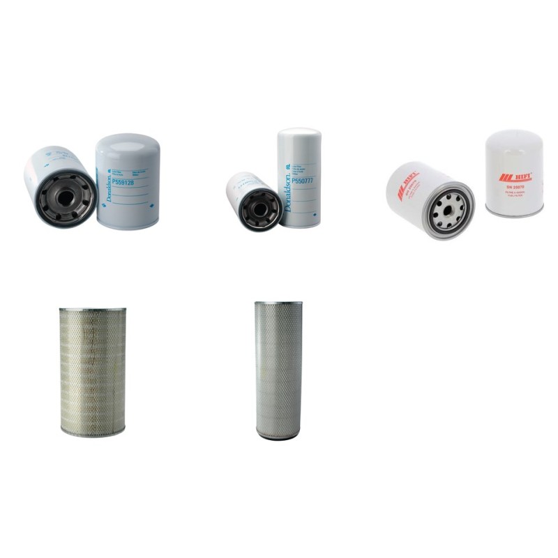 Filter Kit for JCB JS300LC with Isuzu 6SDIT PB-01 Engine