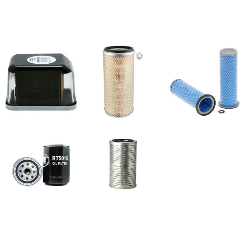 Filter Kit for John Deere 410C with JD 4219D Engine