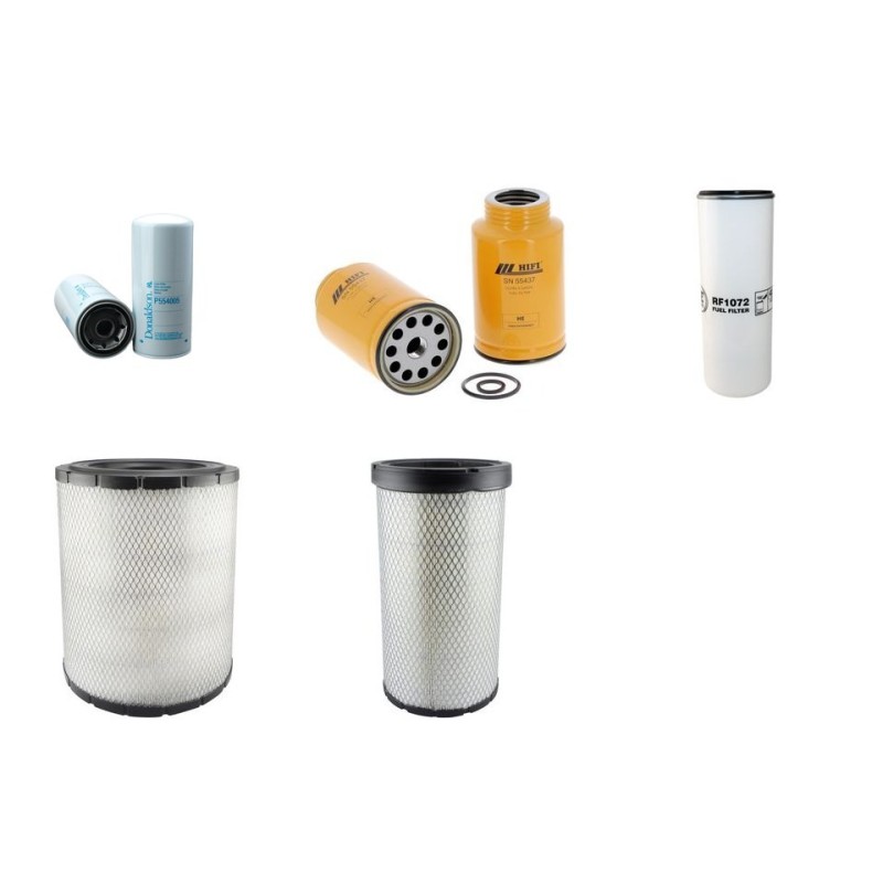 Filter kit suitable for CAT CHALLENGER MT765 with CAT C9 Engine Air Oil Fuel Filters