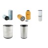 Filter kit suitable for CAT 120H with CAT Engine Serial No CAF008- Air Oil Fuel Filters