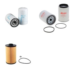 Filter kit for Kobelco Bagger CKE800-1F Air Oil Fuel Filters with Hino Engine