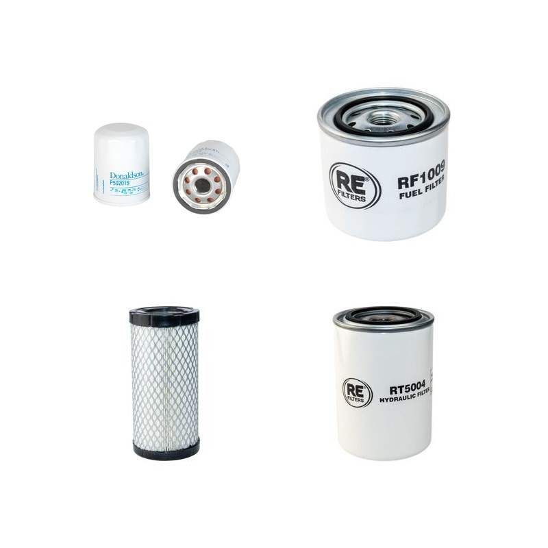 Filter kit for Kobelco SK015 - Perkins Engine