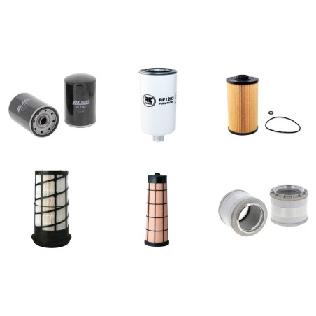 Filter kit for Kobelco SK135SR-2 with Mitsubishi Engine