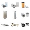 Filter kit for Kobelco Bagger SK200-8 YN12-56001- with Hino J05E-TA Engine